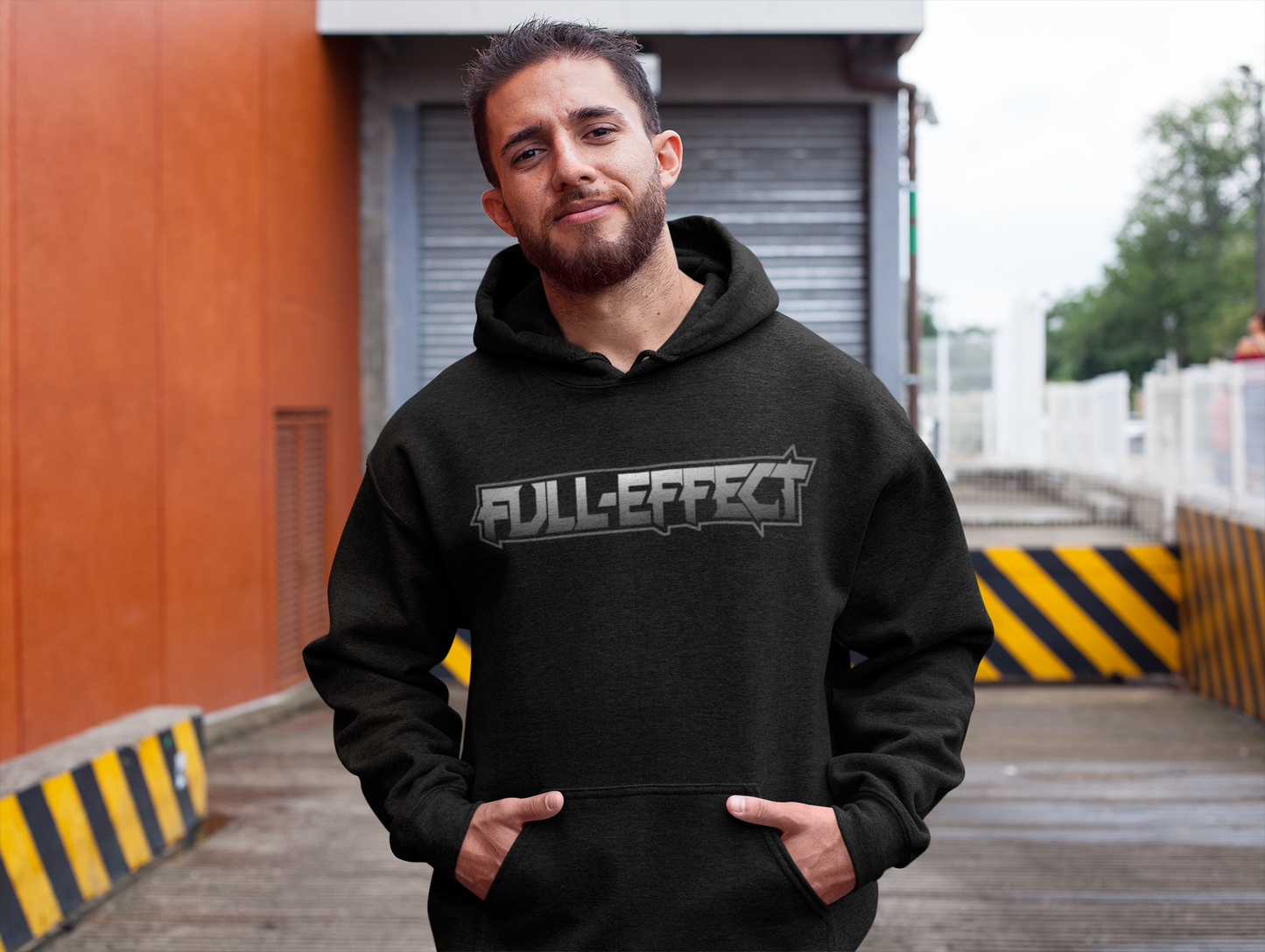 DJ Full Effect Hoodie (Large Logo Front)