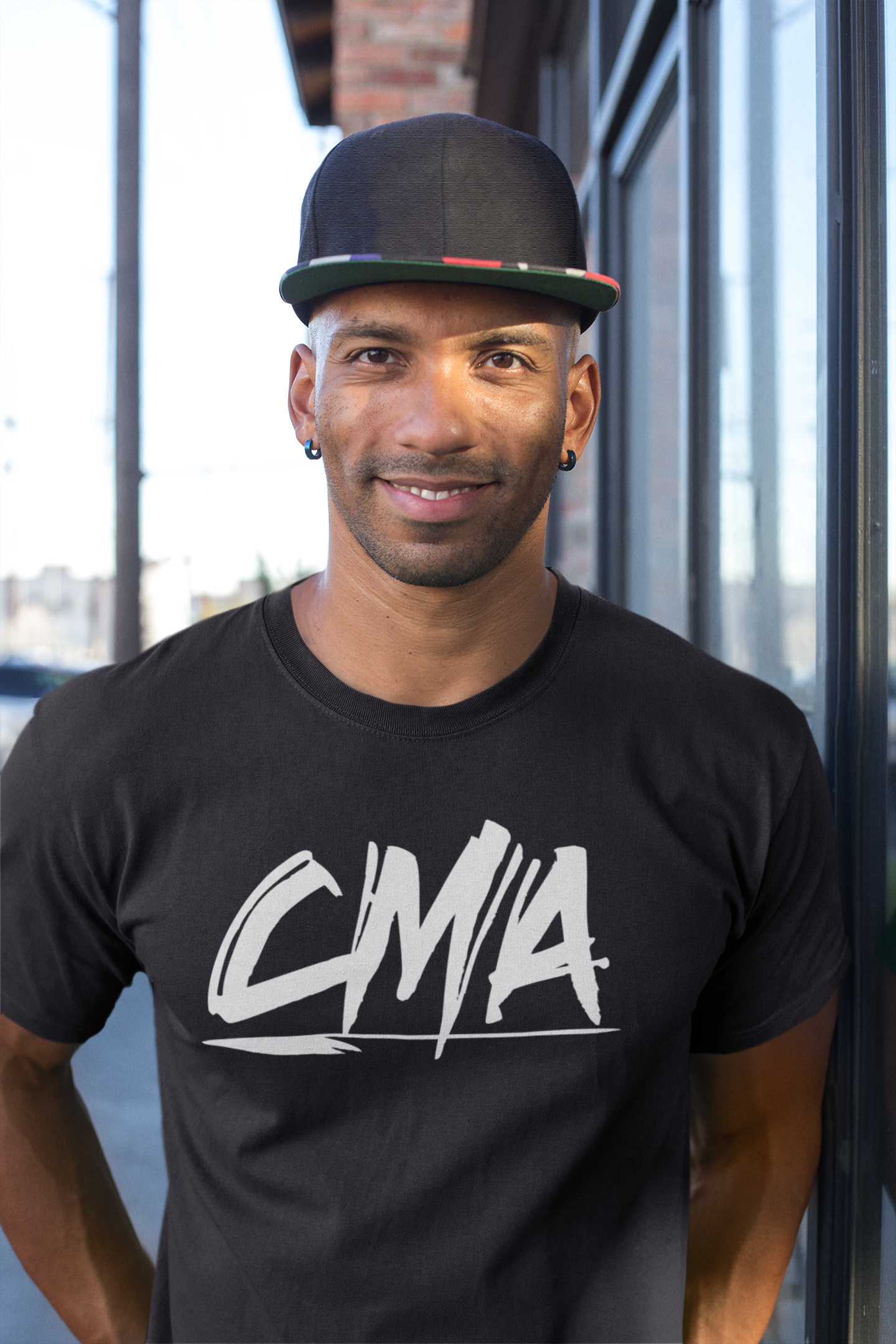 CMA T-shirt (Large Logo Front)